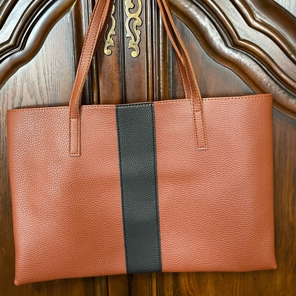 Vince Camuto vegan leather tote